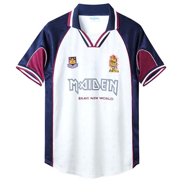 Thailand Trikot Iron Maiden x West Ham Retro Auswarts 1999/2001